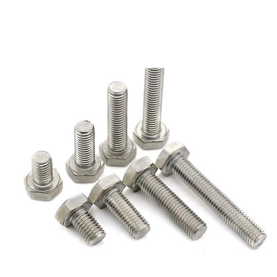 Sfortuna completa Bolt del filo della lega del materiale di M50x150 Inconel 718 di GH 4169 dei fermi ad alta temperatura di acciaio inossidabile
